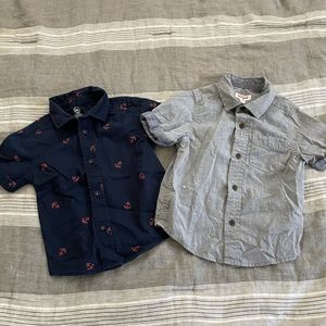 3T Short Sleeved Button Downs